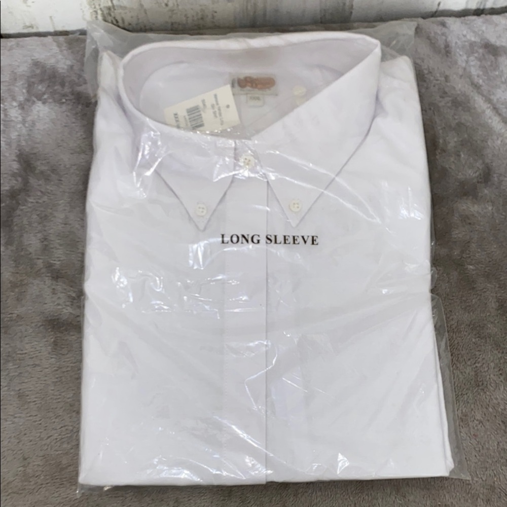 0516 Women's White Cracker Barrel Long Sleeve Shirt